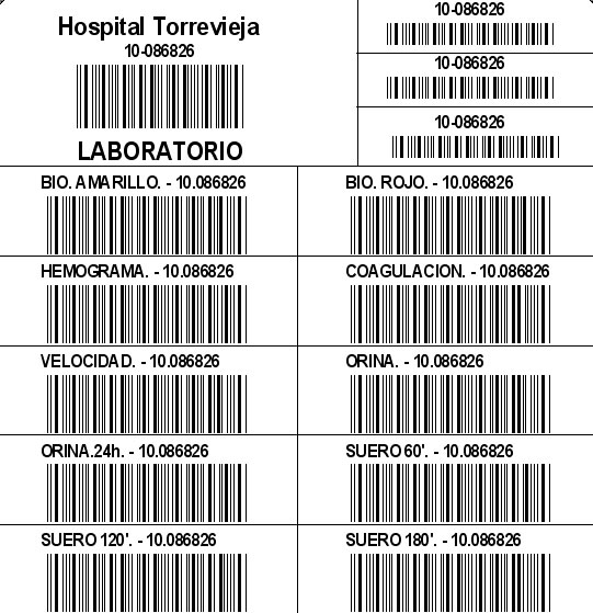 etiquetas laboratorio