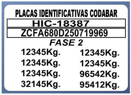 etiquetas carrozados